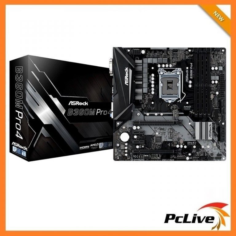 Материнская плата asrock b360m pro4 подключение