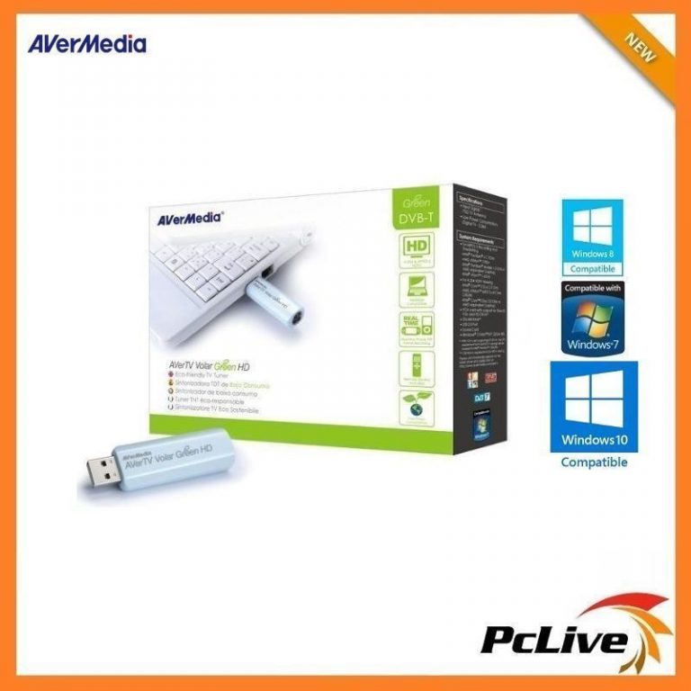 AVerMedia AVerTV Volar Green HD Digital TV Tuner USB Capture DVB-T ...